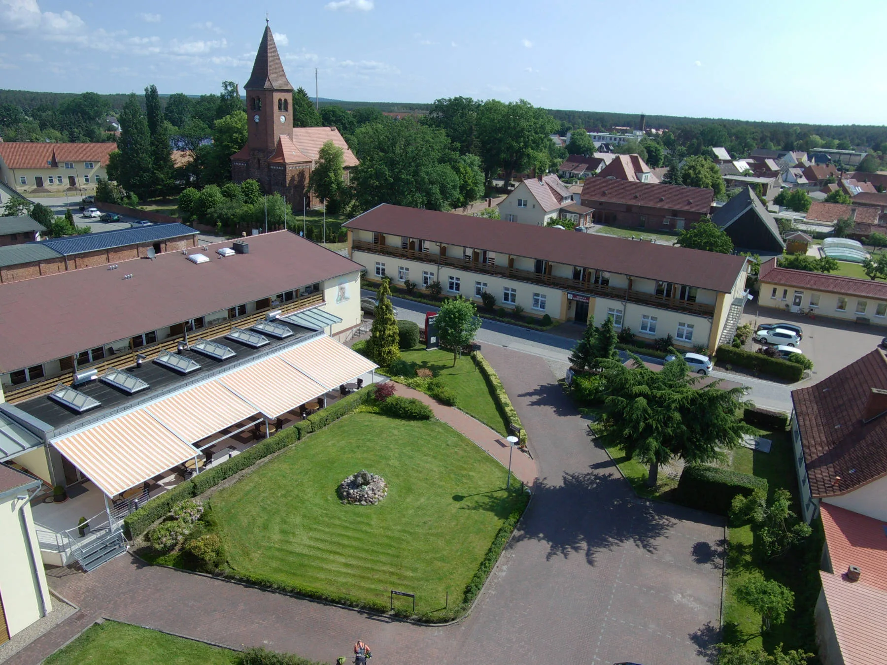 Land-gut-Hotel Seeblick in Klietz, Germany